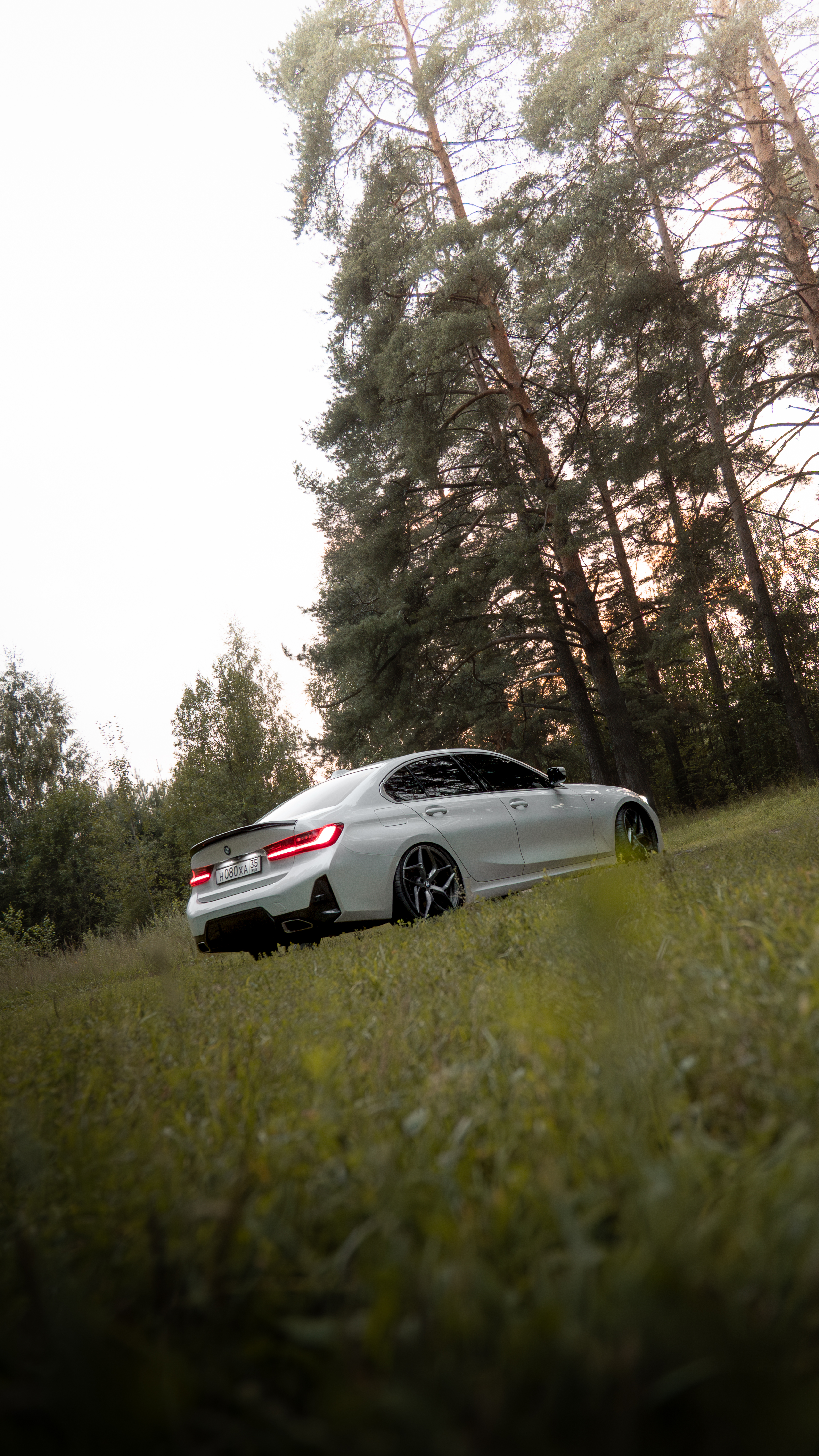 BMW G20 силуэт